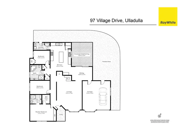 Floorplan of Homely house listing, 97 Village Drive, Ulladulla NSW 2539
