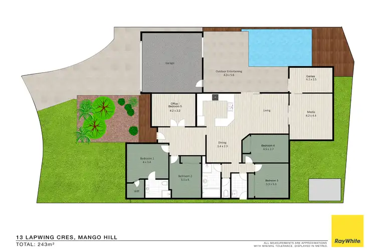 Floorplan of Homely house listing, 13 Lapwing Crescent, Mango Hill QLD 4509