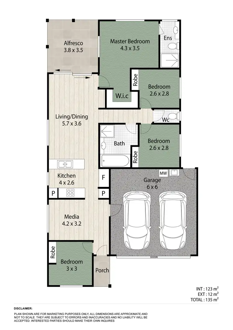 Floorplan of Homely house listing, 4 Richmond Street, North Lakes QLD 4509