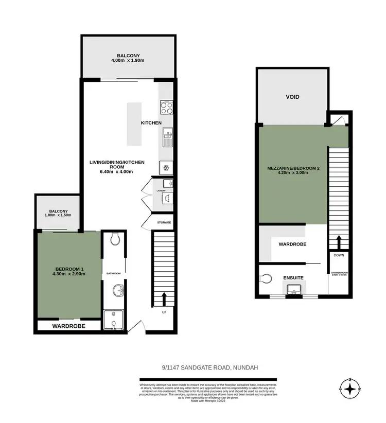 Floorplan of Homely apartment listing, 9/1147 Sandgate Road, Nundah QLD 4012