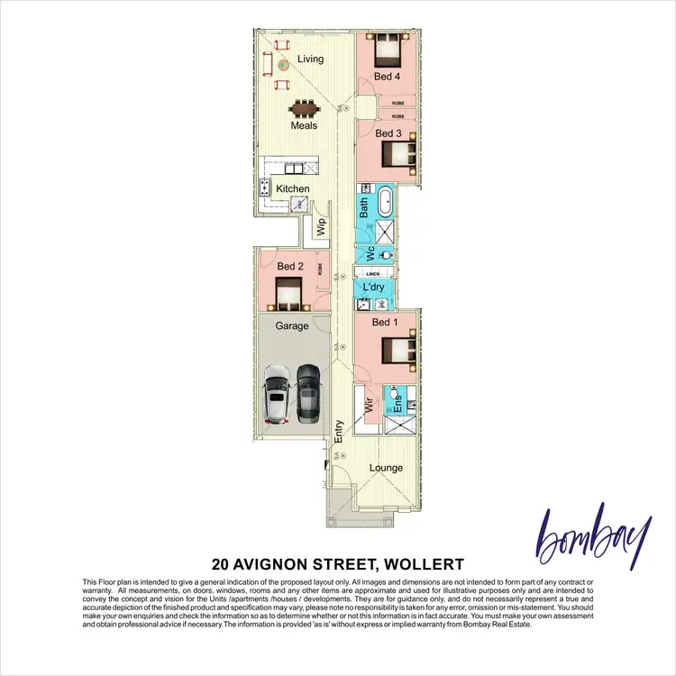 Floorplan of Homely house listing, 20 Avignon Street, Wollert VIC 3750