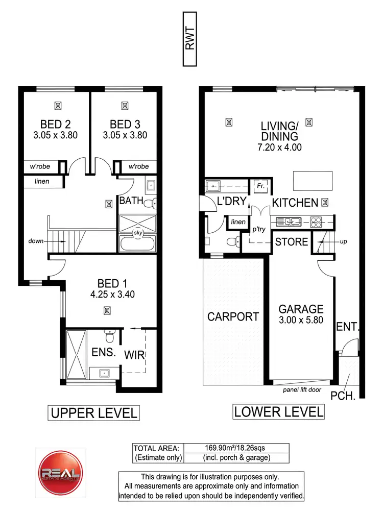 Floorplan of Homely house listing, 24A Kimber Terrace, Kurralta Park SA 5037