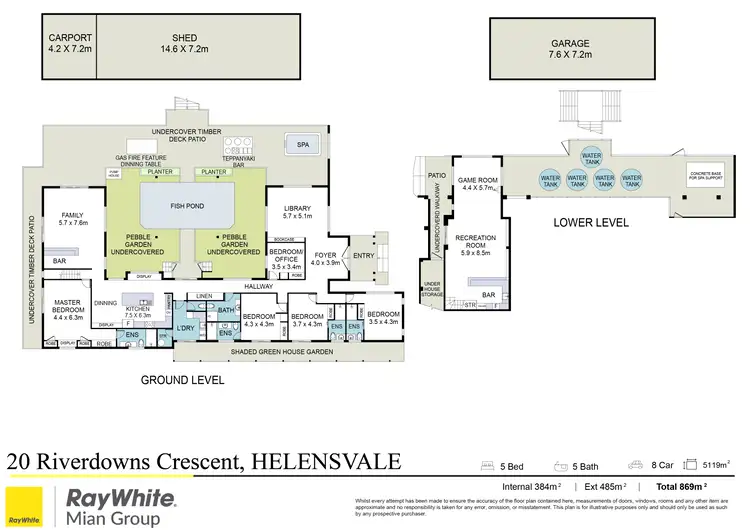 Floorplan of Homely rural property listing, 20 Riverdowns Crescent, Helensvale QLD 4212