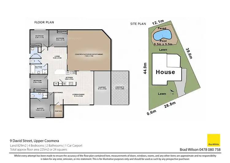 Floorplan of Homely house listing, 9 David Street, Upper Coomera QLD 4209
