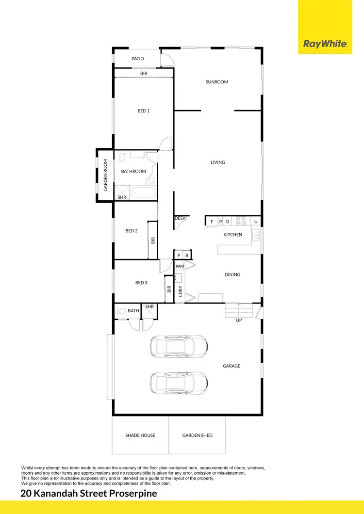 Floorplan of Homely house listing, 20 Kanandah Street, Proserpine QLD 4800