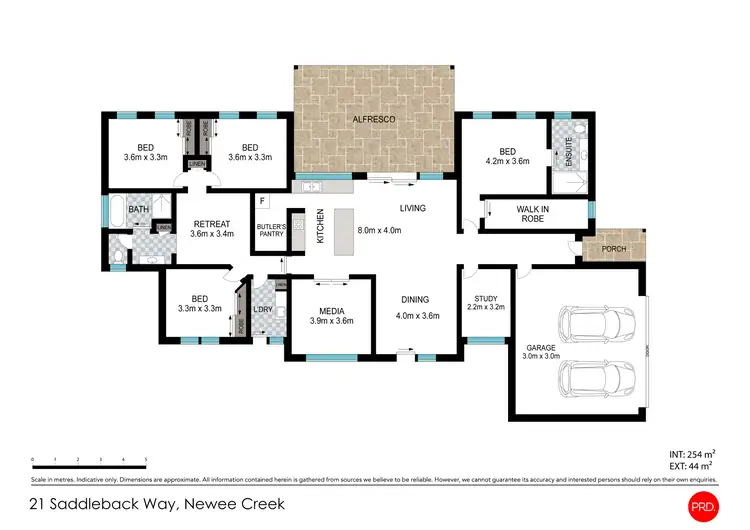 Floorplan of Homely house listing, 21 Saddleback Way, Newee Creek NSW 2447