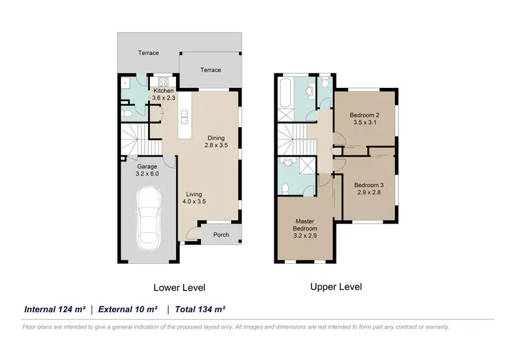 Floorplan of Homely townhouse listing, 86/22 Creekside Terrace, Albany Creek QLD 4035