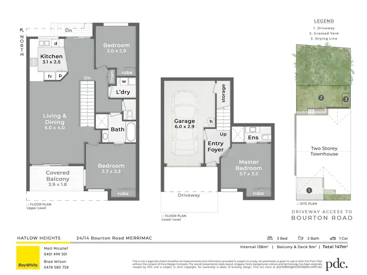 Floorplan of Homely house listing, 24/14 Bourton Road, Merrimac QLD 4226