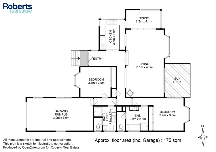 Floorplan of Homely house listing, 18 Pyke Court, Swansea TAS 7190