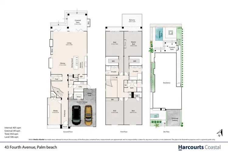 Floorplan of Homely house listing, 43 Fourth Avenue, Palm Beach QLD 4221