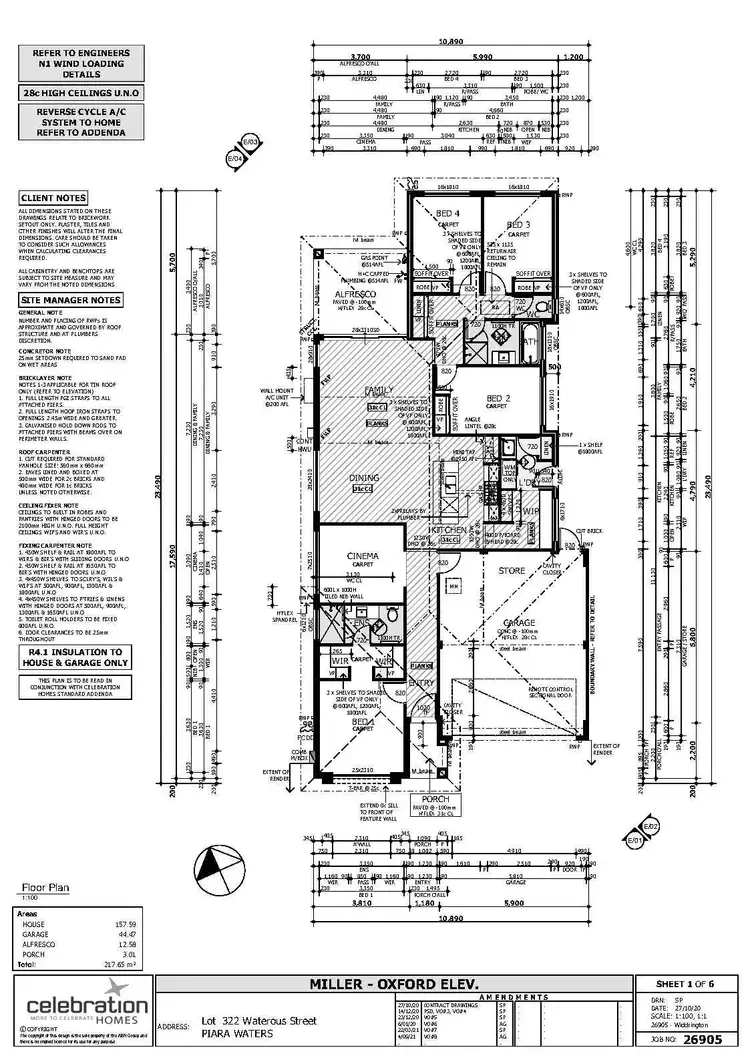 Floorplan of Homely house listing, 3 Waterous Street, Piara Waters WA 6112