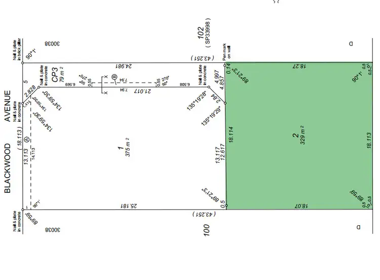 Floorplan of Homely land listing, 11A Blackwood Avenue, Hamilton Hill WA 6163