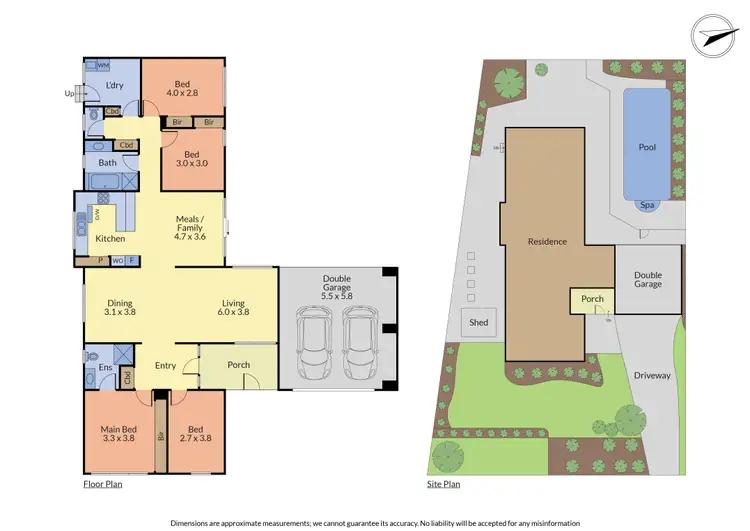 Floorplan of Homely house listing, 48 Alderford Drive, Wantirna VIC 3152