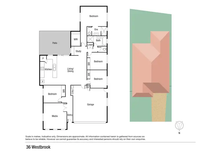 Floorplan of Homely house listing, 36 Westbrook Drive, Idalia QLD 4811
