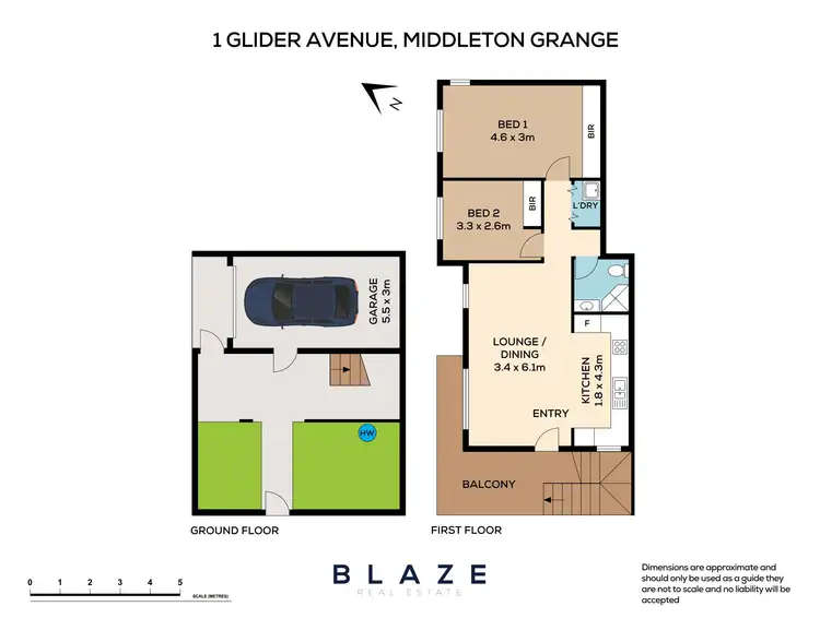 Floorplan of Homely house listing, 1 Glider Avenue, Middleton Grange NSW 2171