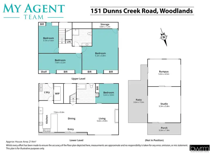Floorplan of Homely house listing, 151 Dunns Creek Road, Woodlands NSW 2536