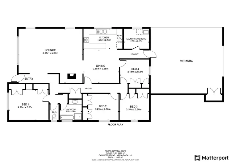 Floorplan of Homely house listing, 17 Racecourse Road, Orange NSW 2800