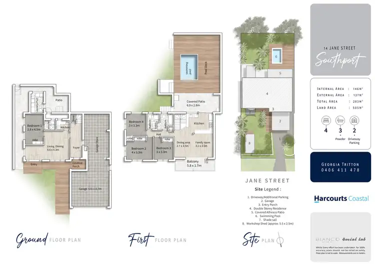 Floorplan of Homely house listing, 14 Jane Street, Southport QLD 4215