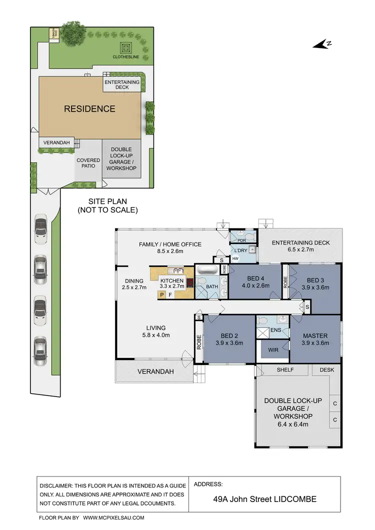 Floorplan of Homely house listing, 49A John Street, Lidcombe NSW 2141