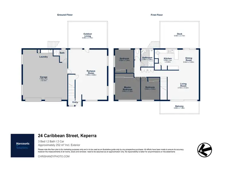 Floorplan of Homely house listing, 24 Caribbean St, Keperra QLD 4054