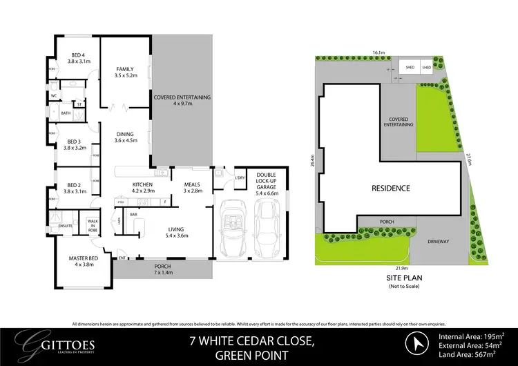 Floorplan of Homely house listing, 7 White Cedar Close, Green Point NSW 2251