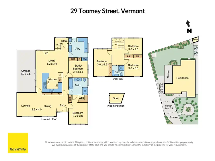 Floorplan of Homely house listing, 29 Toomey Street, Vermont VIC 3133