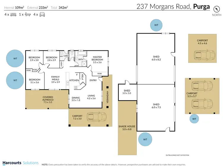 Floorplan of Homely rural property listing, 237-259 Morgans Road, Purga QLD 4306