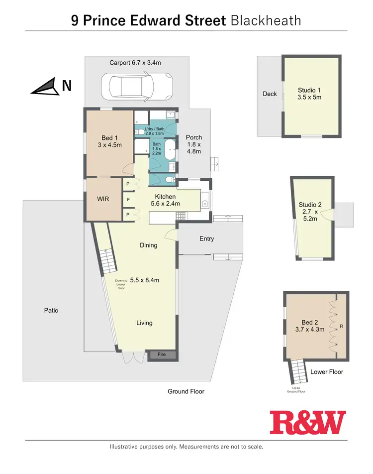 Floorplan of Homely house listing, 9 Prince Edward Street, Blackheath NSW 2785