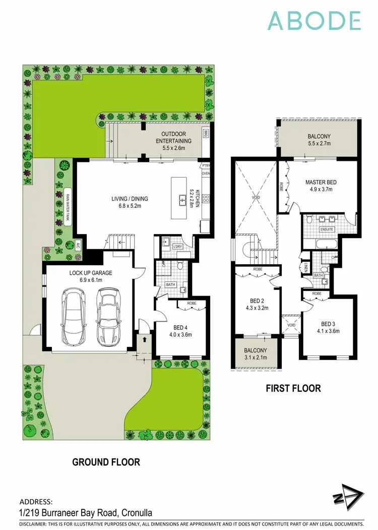 Floorplan of Homely house listing, 1/219 Burraneer Bay Road, Caringbah South NSW 2229