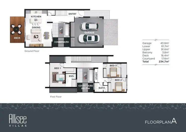 Floorplan of Homely apartment listing, 6/323 Bayview Street, Hollywell QLD 4216