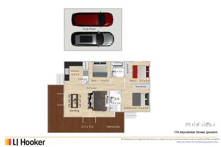 Floorplan of Homely house listing, 17A Macalister Street, Ipswich QLD 4305