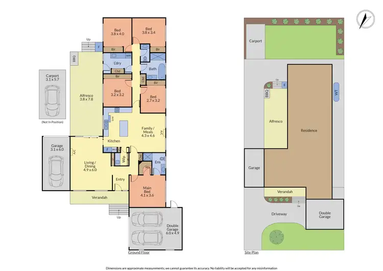 Floorplan of Homely house listing, 50 Anthony Drive, Lysterfield VIC 3156