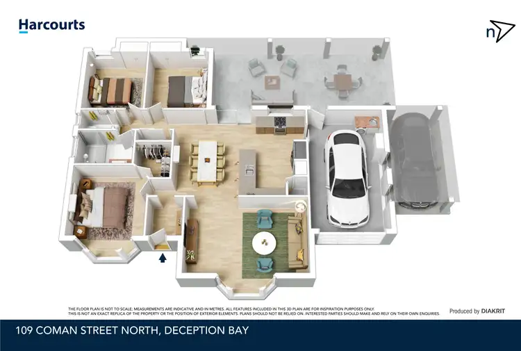 Floorplan of Homely house listing, 109 Coman Street, Deception Bay QLD 4508