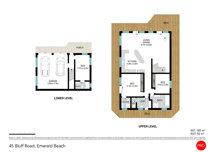 Floorplan of Homely house listing, 45 Bluff Road, Emerald Beach NSW 2456