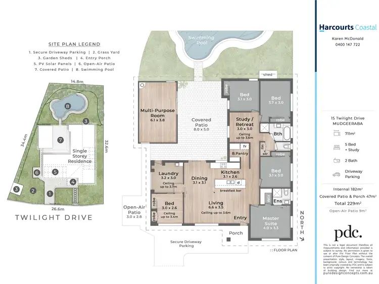 Floorplan of Homely house listing, 15 Twilight Drive, Mudgeeraba QLD 4213