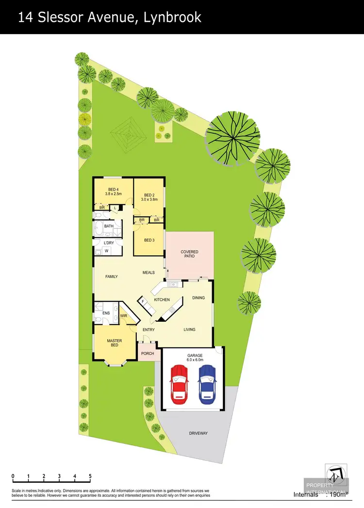Floorplan of Homely house listing, 14 Slessor Avenue, Lynbrook VIC 3975