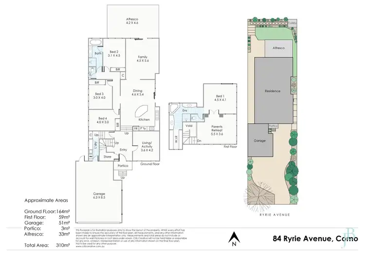Floorplan of Homely house listing, 84 Ryrie Avenue, Como WA 6152