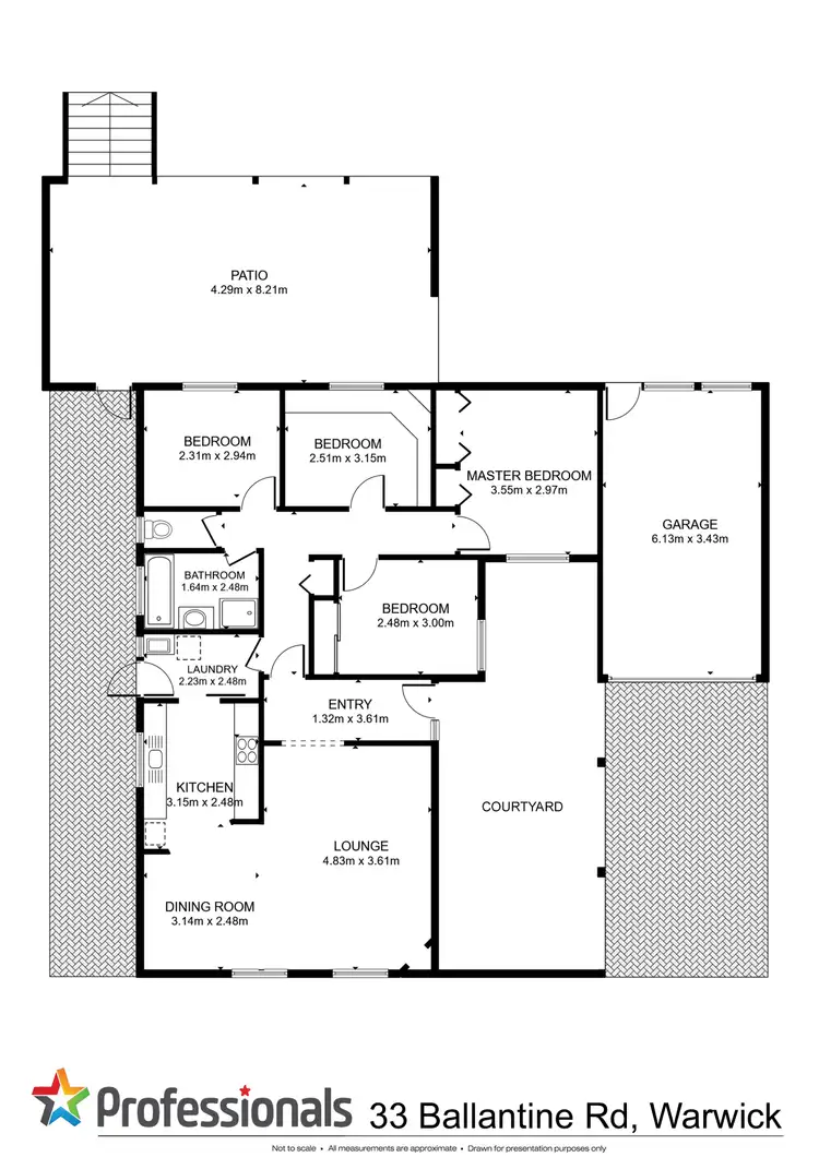 Floorplan of Homely house listing, 33 Ballantine Road, Warwick WA 6024