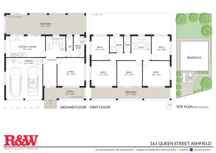 Floorplan of Homely house listing, 161 Queen Street, Ashfield NSW 2131