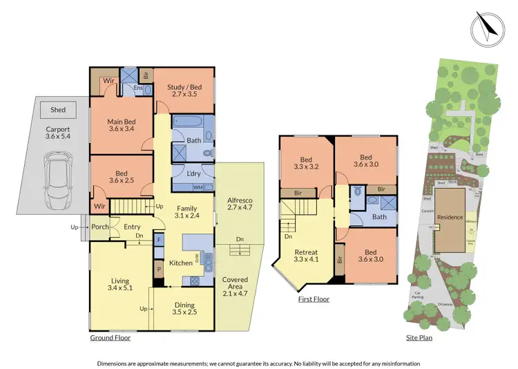 Floorplan of Homely house listing, 43 Old Belgrave Road, Upper Ferntree Gully VIC 3156