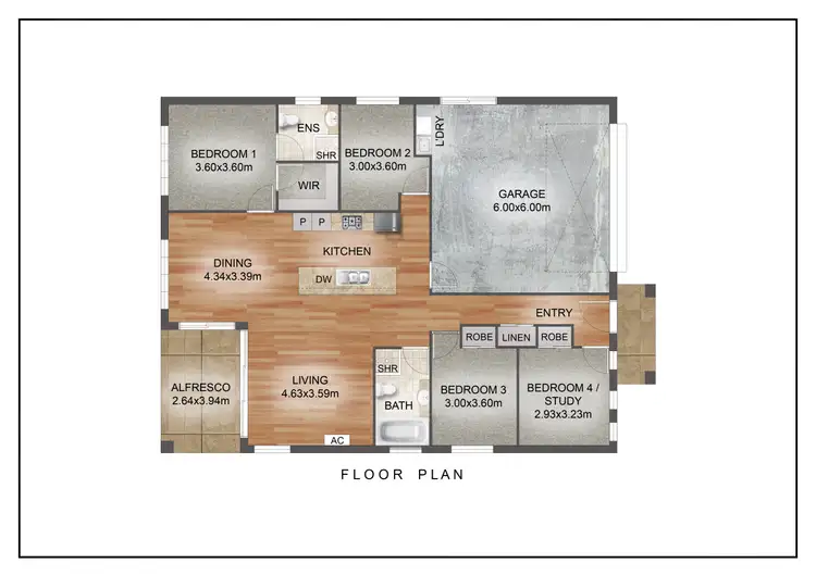Floorplan of Homely house listing, 28 Gullwing Drive, Upper Coomera QLD 4209