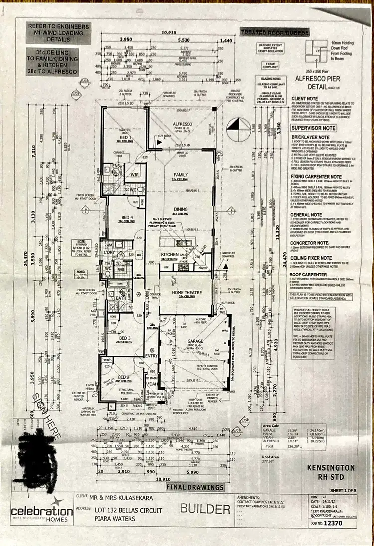 Floorplan of Homely house listing, 31 Bellas Circuit, Piara Waters WA 6112