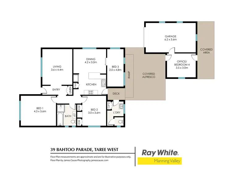 Floorplan of Homely house listing, 39 Bahtoo Parade, Taree NSW 2430