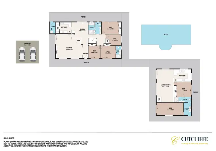 Floorplan of Homely rural property listing, 6 Kentucky Drive, Glossodia NSW 2756