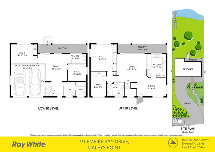 Floorplan of Homely house listing, 91 Empire Bay Drive, Daleys Point NSW 2257