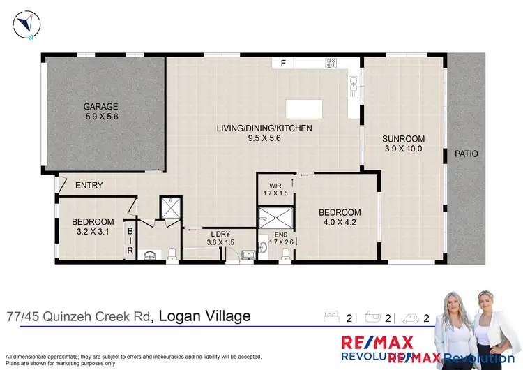 Floorplan of Homely retirement listing, 77/42 Quinzeh Creek Road - Over 50's Lifestyle Community, Logan Village QLD 4207