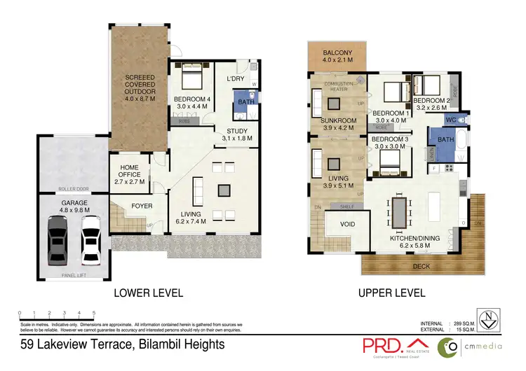 Floorplan of Homely house listing, 59 Lakeview Terrace, Bilambil Heights NSW 2486