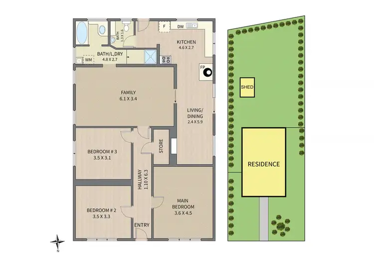 Floorplan of Homely house listing, 2 Main St, Welshpool VIC 3966