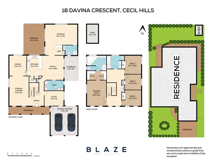 Floorplan of Homely house listing, 18 Davina Crescent, Cecil Hills NSW 2171