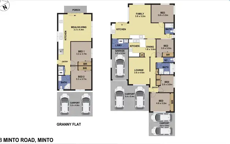 Floorplan of Homely house listing, 68 Minto Road, Minto NSW 2566